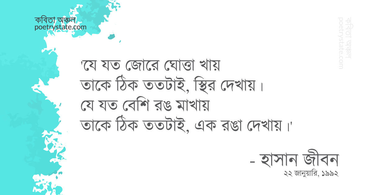 বাংলা কবিতা, মানুষ কবিতা, কবি %customfield(cpoet_name)% - কবিতা অঞ্চল