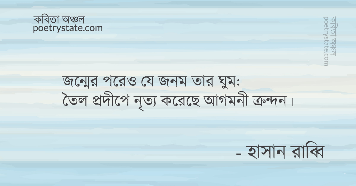 বাংলা কবিতা, জন্ম থেকে জন্মান্তরে কবিতা, কবি %customfield(cpoet_name)% - কবিতা অঞ্চল