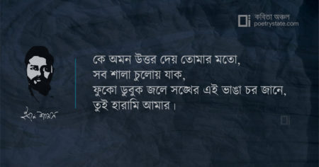 বাংলা কবিতা, গাঙে মিশেল ফুকো কবিতা, কবি ইবনে শামস - কবিতা অঞ্চল