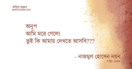 বাংলা কবিতা, শব্দ কবিতা, কবি নাজমুল হোসেন নয়ন - কবিতা অঞ্চল