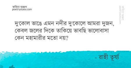 বাংলা কবিতা, হাঙর কবিতা, কবি রাহী তূর্য্য | কবিতা অঞ্চল
