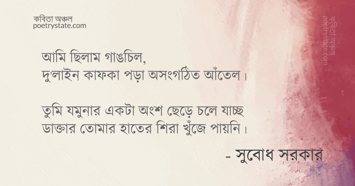 বাংলা কবিতা, মৃত্যুর আগে তুমি কাজল পরেছিলে কবিতা, কবি %customfield(cpoet_name)% - কবিতা অঞ্চল